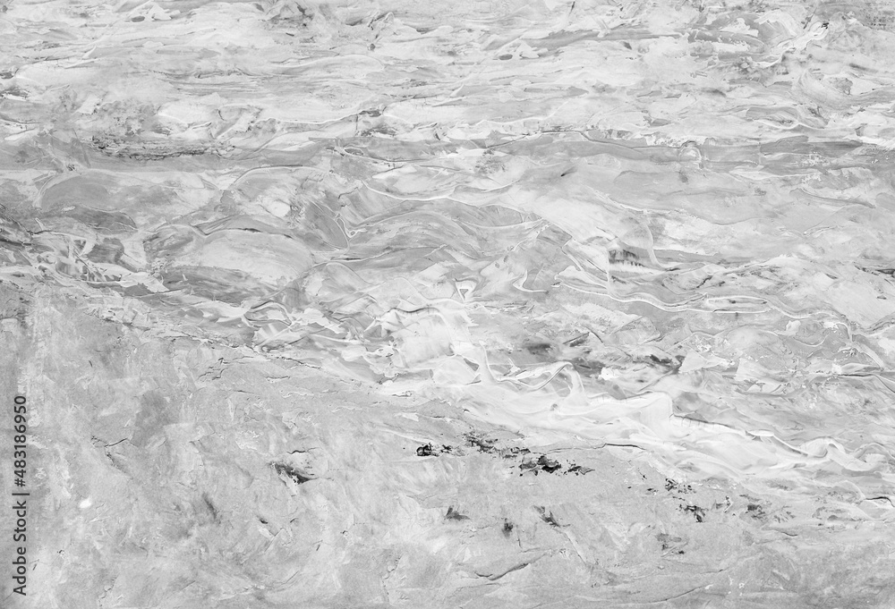 Fototapeta premium Abstract grey watercolor background texture