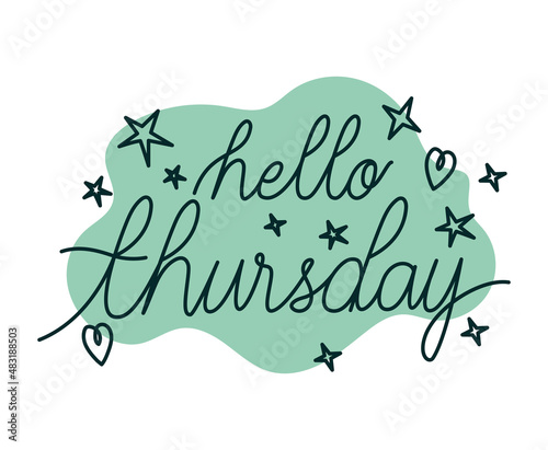 phrase of hello thursday