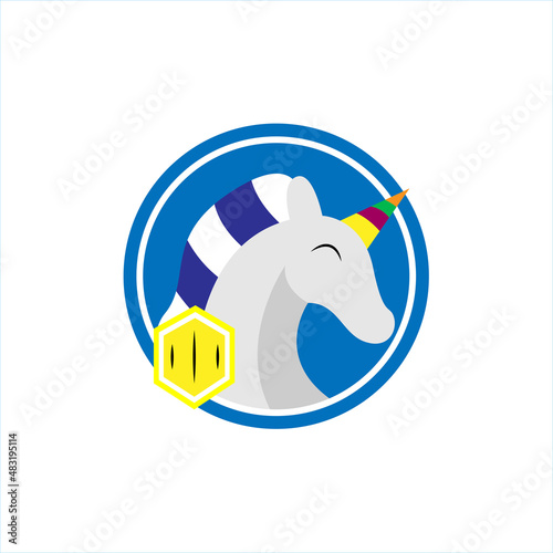 Isolated NFT icon Digital transaction concept Vector illustration