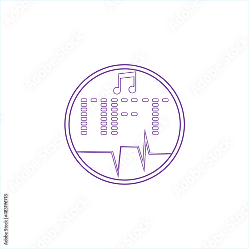 Isolated NFT icon Digital transaction concept Vector illustration