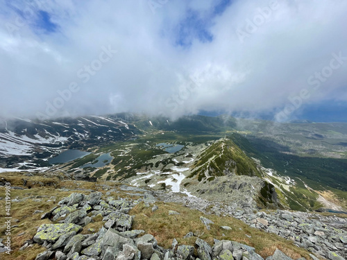 landscape with clouds