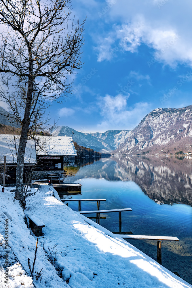 Seepanorama Bohinji, Slowenien (Bohinjsko Jezero)