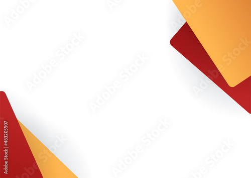 Red gold abstract background modern minimalist for presentation design. Suit for business, corporate, institution, party, festive, seminar, and talks.