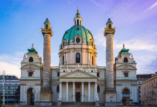 Karlskirche - Vienna photo
