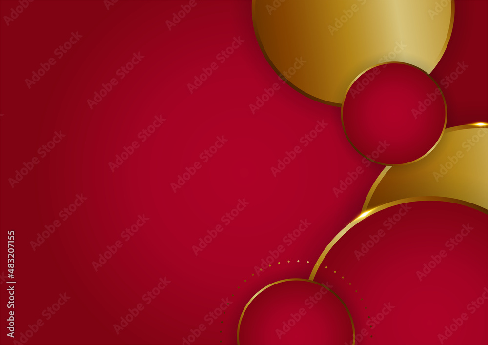 Red gold abstract background modern minimalist for presentation design. Suit for business, corporate, institution, party, festive, seminar, and talks.