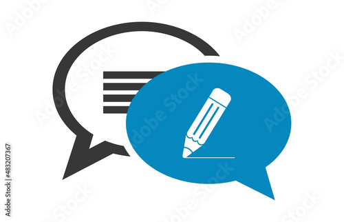 Logo écrire.