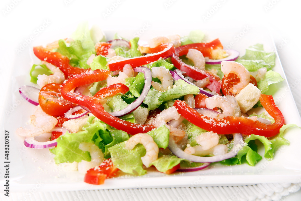 tasty and fresh salad food