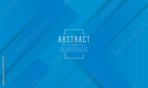 Abstract Classic Blue shape background Vector