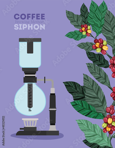 coffee syphon poster