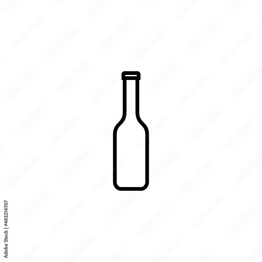 Bottle icon. bottle sign and symbol Bottle icon. bottle sign and symbol