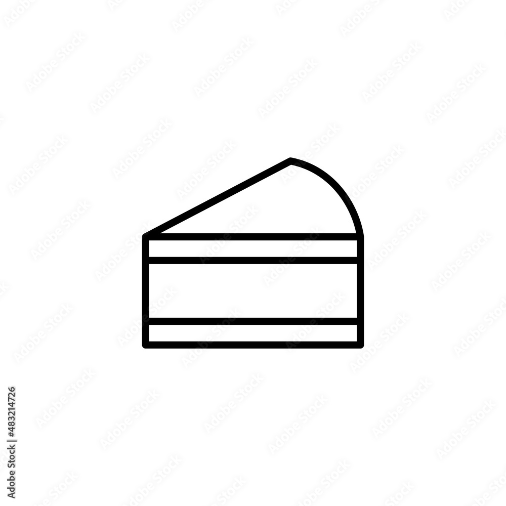 Cake icon. Cake sign and symbol. Birthday cake icon Cake icon. Cake sign and symbol. Birthday cake icon