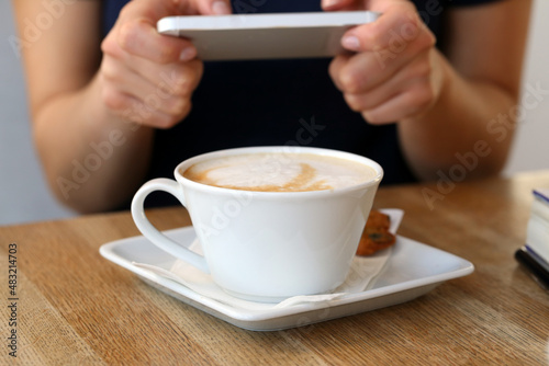 Coffee cup on the table