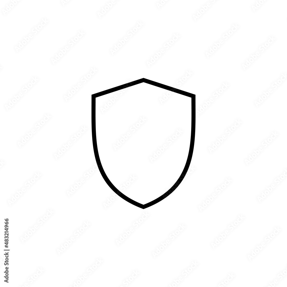 Shield icon. Protection icon. Security sign and symbol