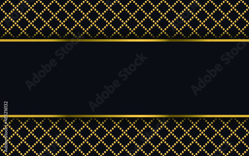 Dark luxury background. Vector illustration.