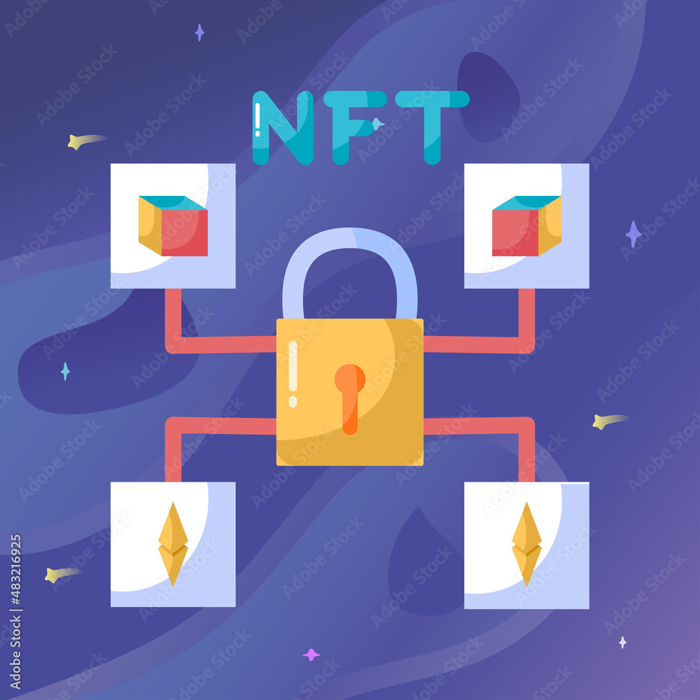 Isolated NFT icon Digital transaction concept Vecto Isolated NFT icon Digital transaction concept Vecto