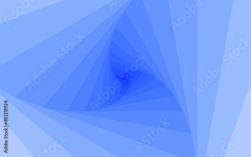 Abstract colorful triangle warp vector background