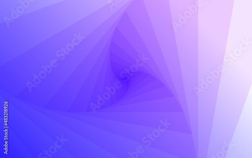 Abstract colorful triangle warp vector background