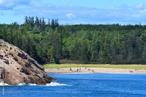 Acadia national park in Maine