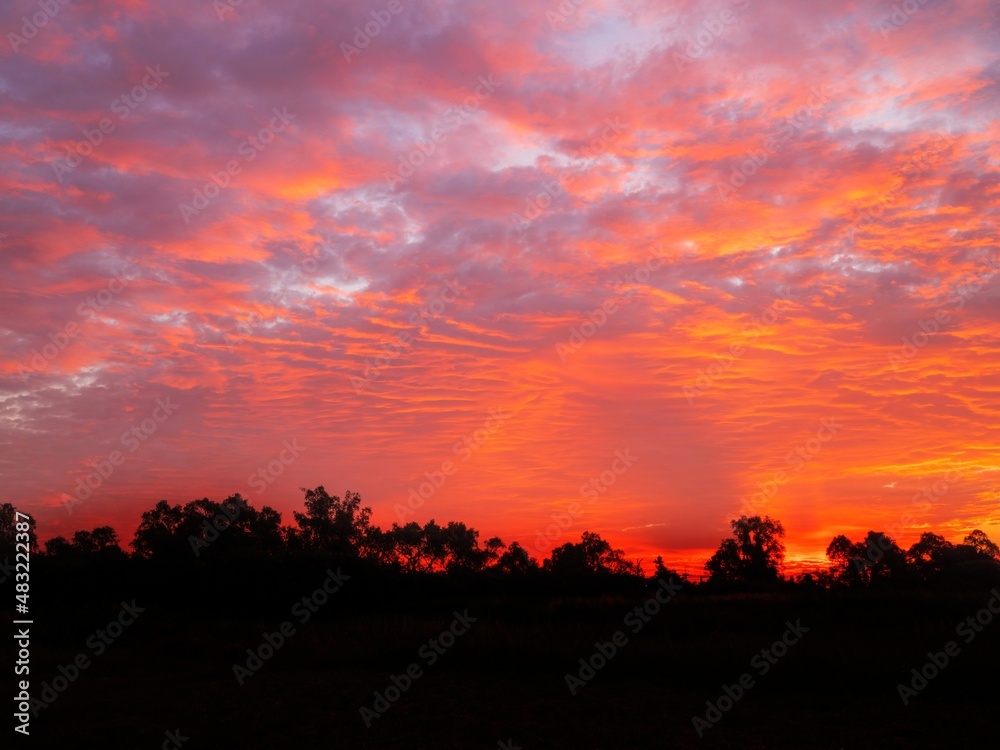 Twilight sky background with Colorful sky in twilight background Twilight sky background with Colorful sky in twilight background