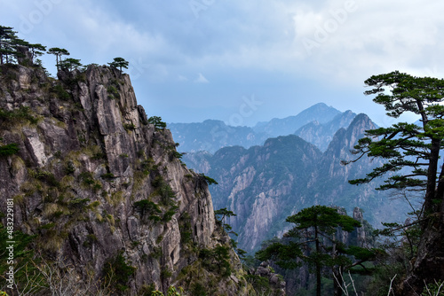 Huangshan Scenic Spot in Anhui Province  China