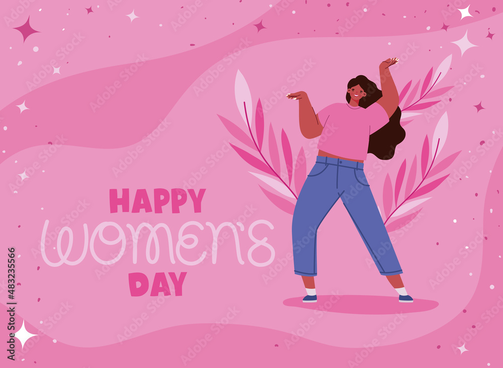 happy women day poster
