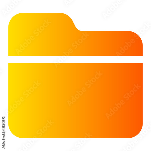 folder gradient icon