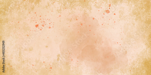 paper texture old paper background and full frame splatter with dust. brown background texture effect wall grunge beautiful can for walpaper. Beautiful abstract decorattive background.