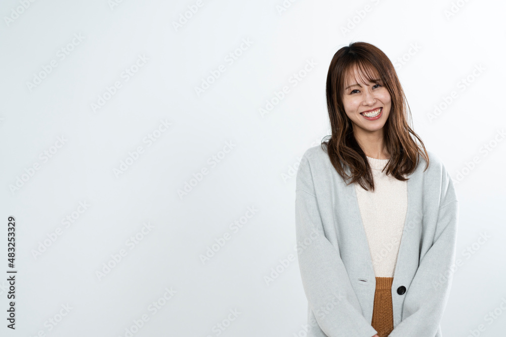 冬ファッションの女性 冬ファッションの女性