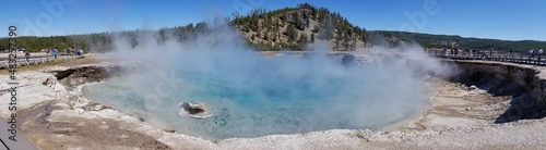 Excelsior Geyser Crater, Yellowstone National Park, Wyoming