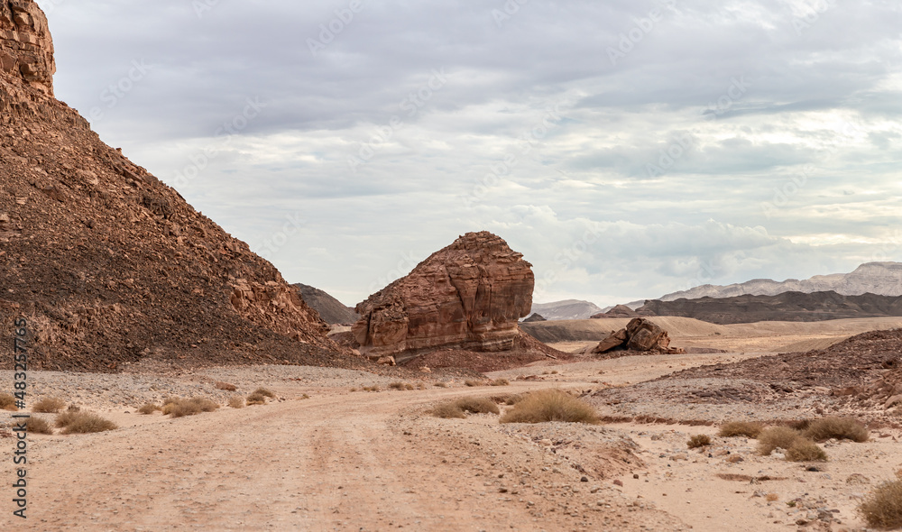 Fantastically beautiful mountain nature in Timna National Park near Eilat, southern Israel. Fantastically beautiful mountain nature in Timna National Park near Eilat, southern Israel.