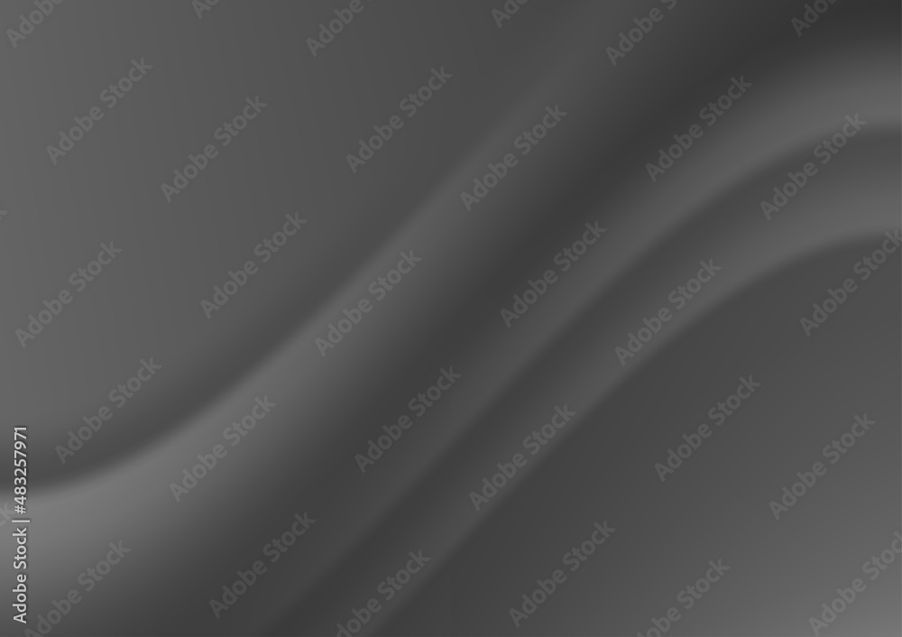 abstract background surface grey curve for backdrop vector illustration