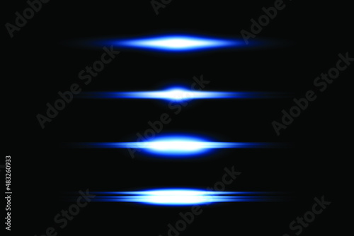 Colorful lens flare collection Premium transparent eps 