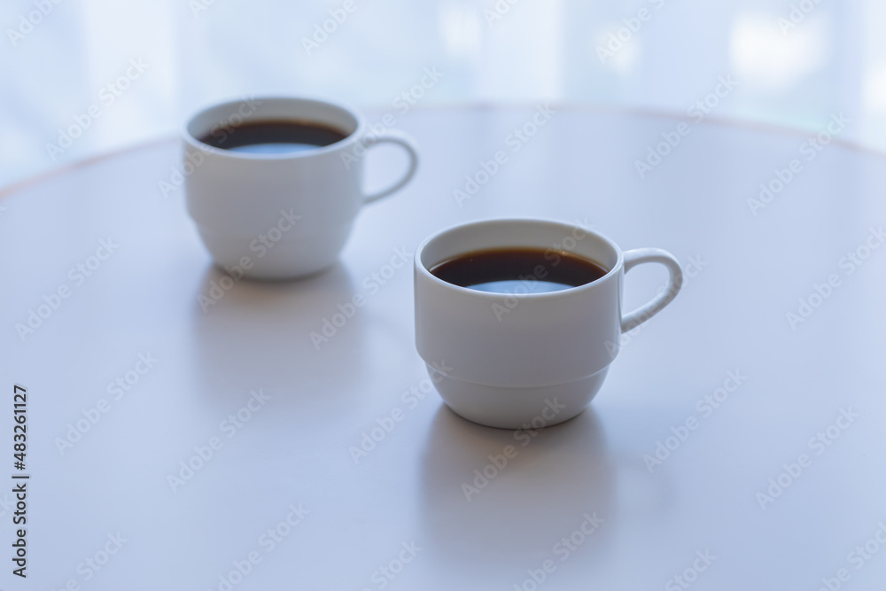 Obraz premium 温かいコーヒー