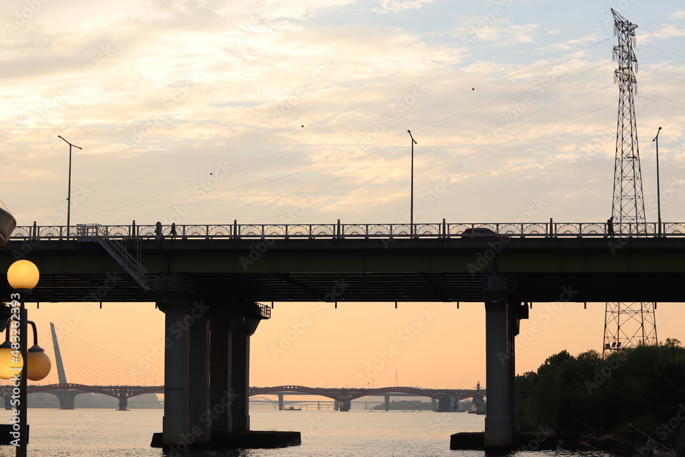 The Han River in Seoul, South Korea