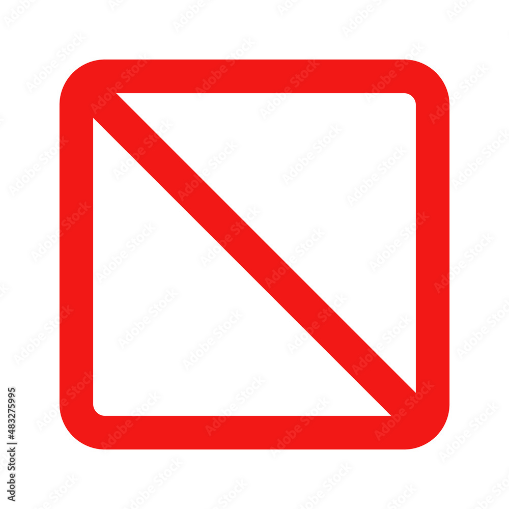 Square stop sign. Traffic control. Vectors. Square stop sign. Traffic control. Vectors.