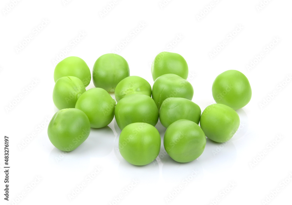 pea vegetable bean isolated on white background pea vegetable bean isolated on white background