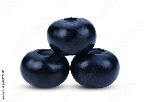 Fresh Blueberry on white background