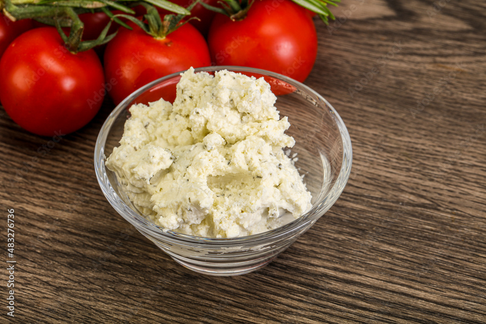 Soft cream cheese with herbs Soft cream cheese with herbs