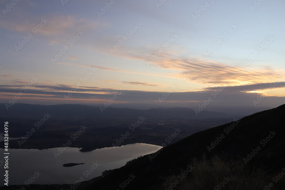 Beautiful Sunrise, Roys Peak, New Zealand