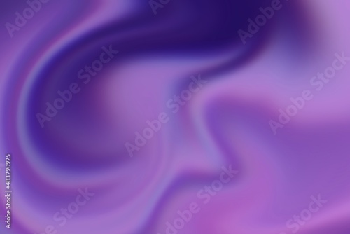 Abstract Purple Gradient Background With Waves