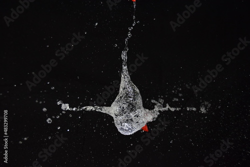 Água em balão congelada © Alberto