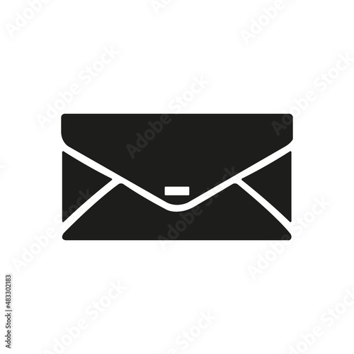 Bag. A clutch. A lady's bag. Vector image.