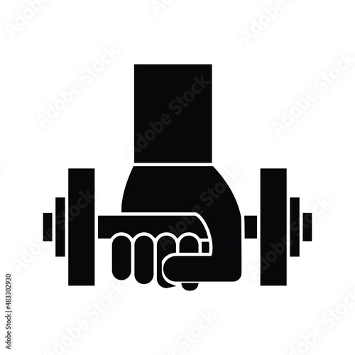 Gym exercise Isolated Vector icon which can easily modify or edit

