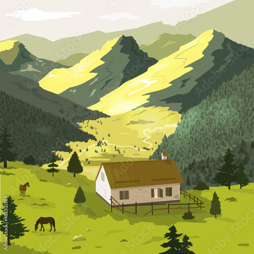 Mountain landscape