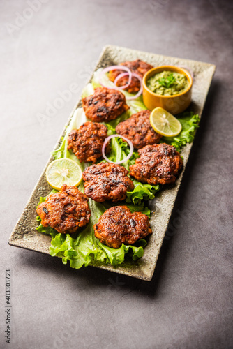 galouti kebab or Tunde ke kabab photo