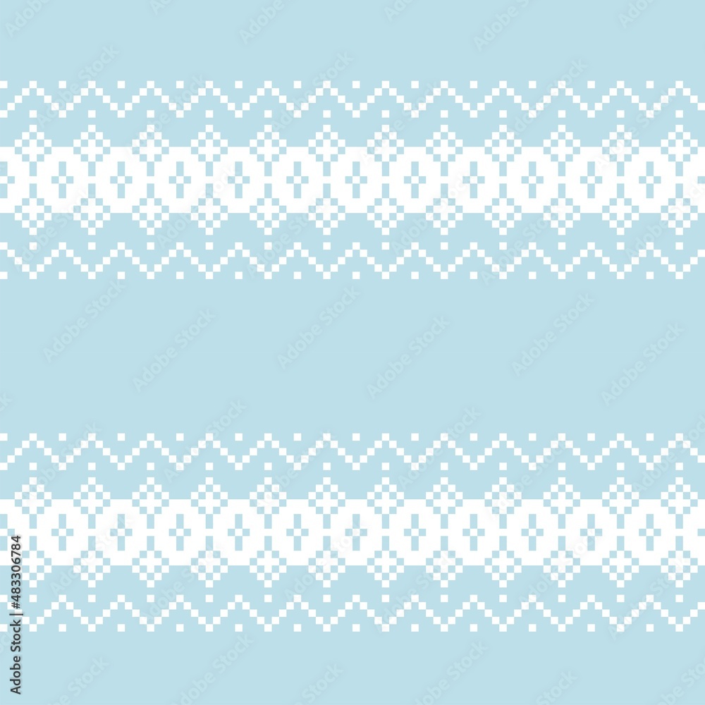 Christmas Fair Isle Seamless Pattern Design - Christmas fair isle pattern design for fashion textiles, knitwear and graphics Christmas Fair Isle Seamless Pattern Design - Christmas fair isle pattern design for fashion textiles, knitwear and graphics