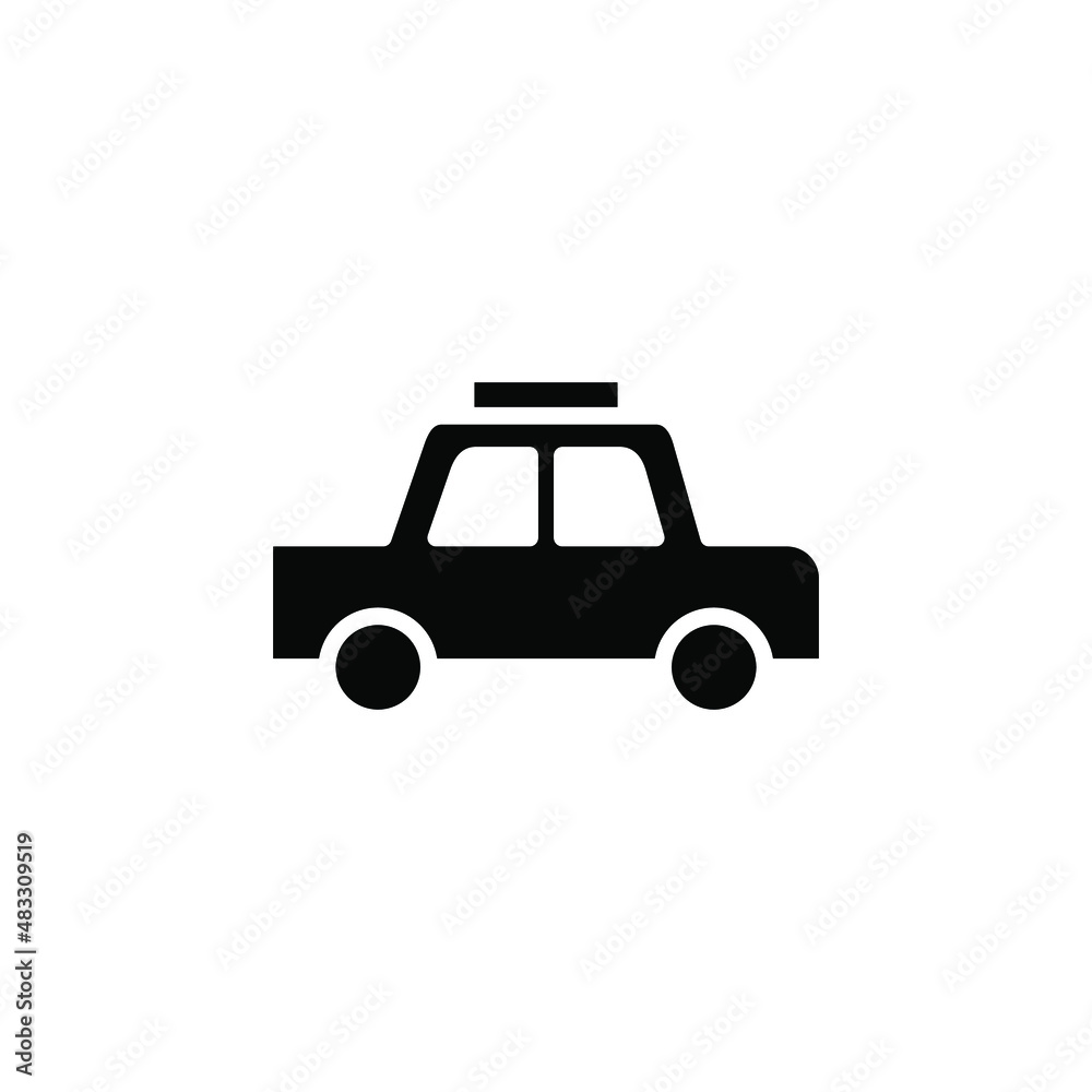 Cab, Taxi, Travel, Transportation Solid Icon Vector Illustration Logo Template. Suitable For Many Purposes. Cab, Taxi, Travel, Transportation Solid Icon Vector Illustration Logo Template. Suitable For Many Purposes.