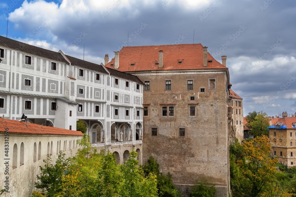 Castle, Cesky Krumlov, Czech republic