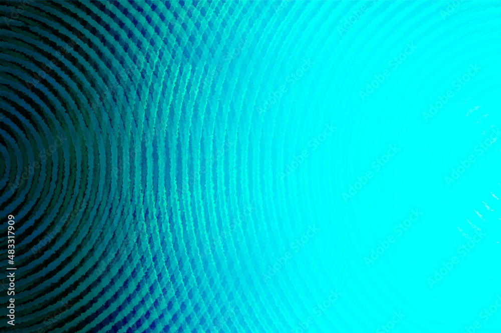 Blue sound waves background