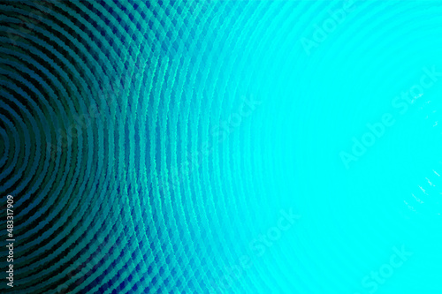Blue sound waves background